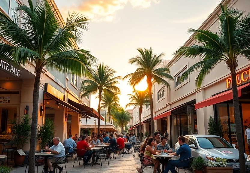 Town Center lifestyle at Avenir